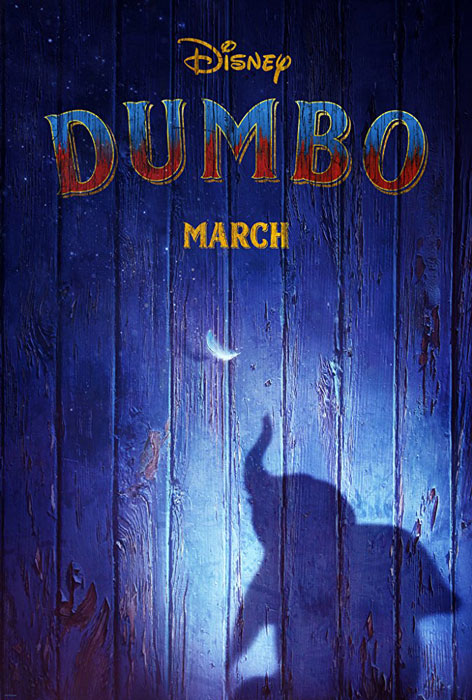 Tim Burton Dumbo Movie Poster