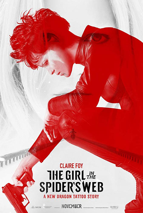 the Girl in the Spider’s Web Poster starring