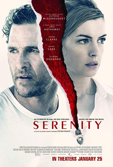 Serenity New Trailer Lead Role Matthew McConaughey and Anne Hathaway Thriller