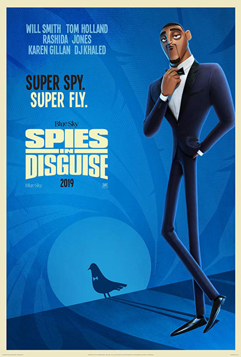 Spies in Disguise First Trailer with Voices Will Smith, Tom Holland, Karen Gillan